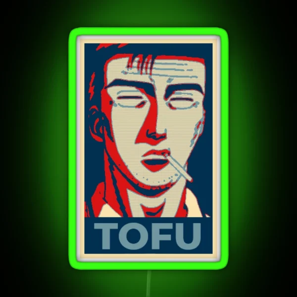 Initial D Tofu Bunta RGB Neon Sign