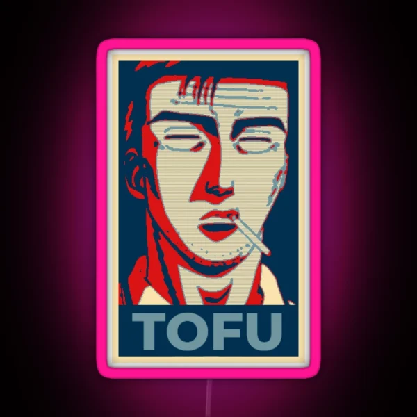 Initial D Tofu Bunta RGB Neon Sign