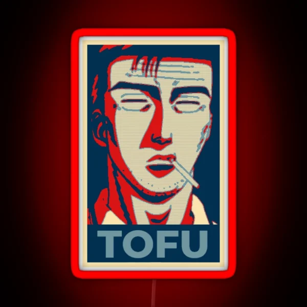 Initial D Tofu Bunta RGB Neon Sign