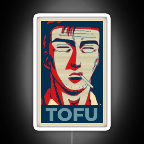 Initial D Tofu Bunta RGB Neon Sign