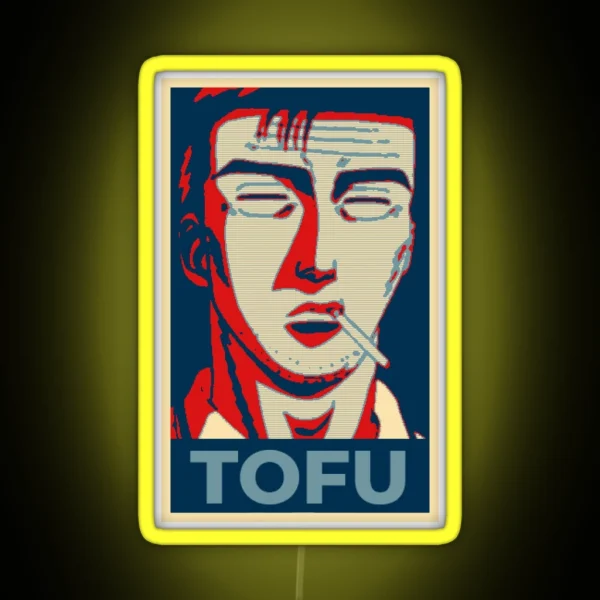 Initial D Tofu Bunta RGB Neon Sign