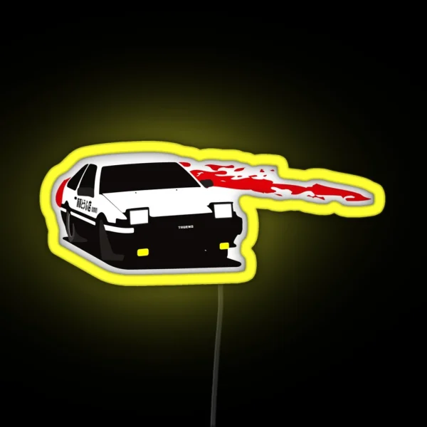 Initiald RGB Neon Sign