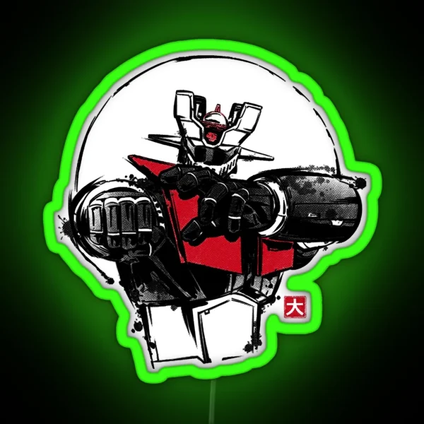 Ink Mecha RGB Neon Sign