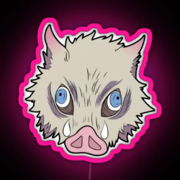 Inosuke Cute RGB Neon Sign