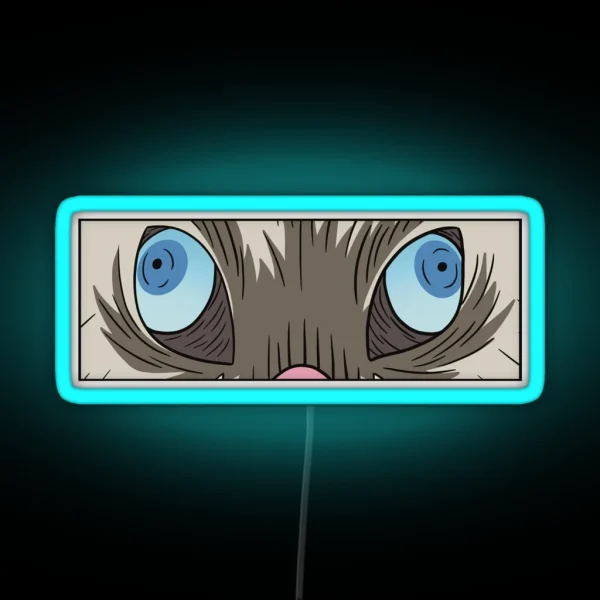 Inosuke Eyes RGB Neon Sign