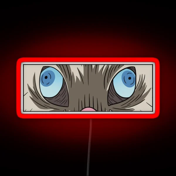 Inosuke Eyes RGB Neon Sign