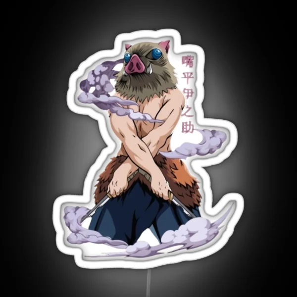 Inosuke Kimetsu RGB Neon Sign