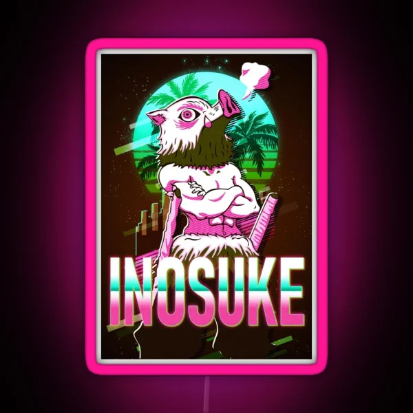Inosuke Retro80s RGB Neon Sign