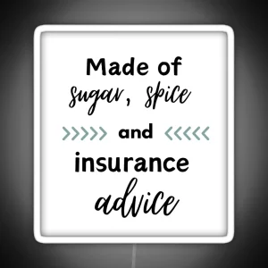 Insurance Agent Or Broker RGB Neon Sign