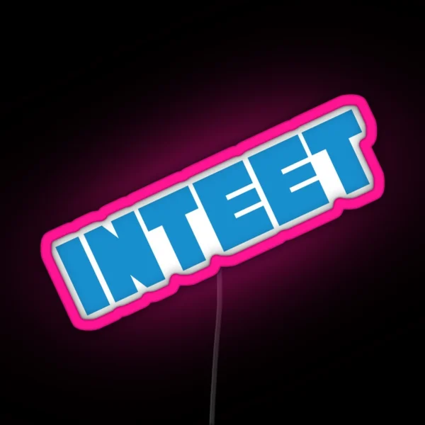 Inteet Stoke On Trent Dialect Original Gift RGB Neon Sign