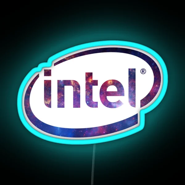 Intel RGB Neon Sign