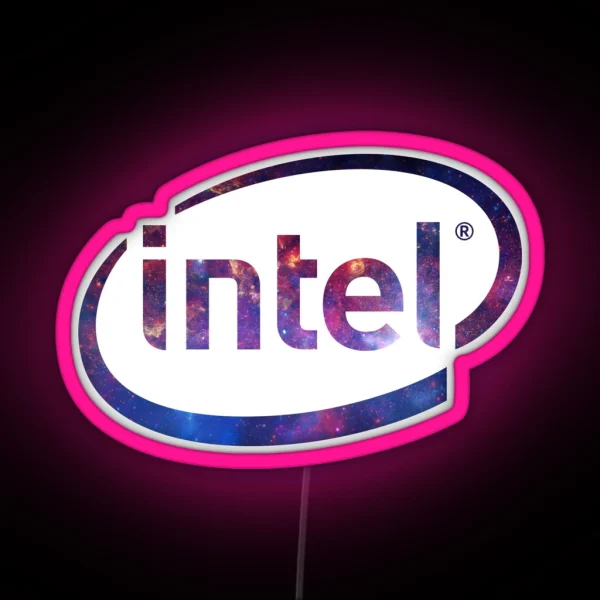 Intel RGB Neon Sign