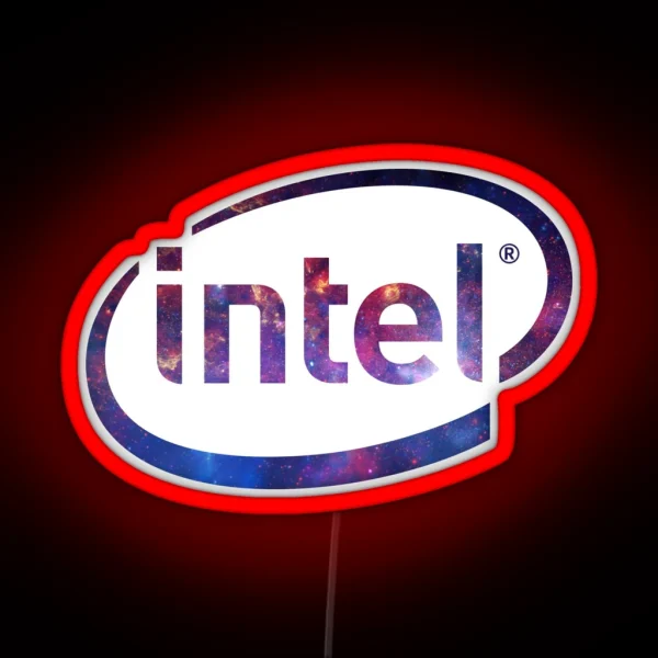 Intel RGB Neon Sign