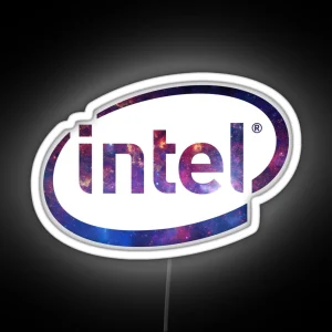 Intel RGB Neon Sign