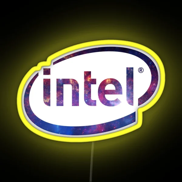 Intel RGB Neon Sign