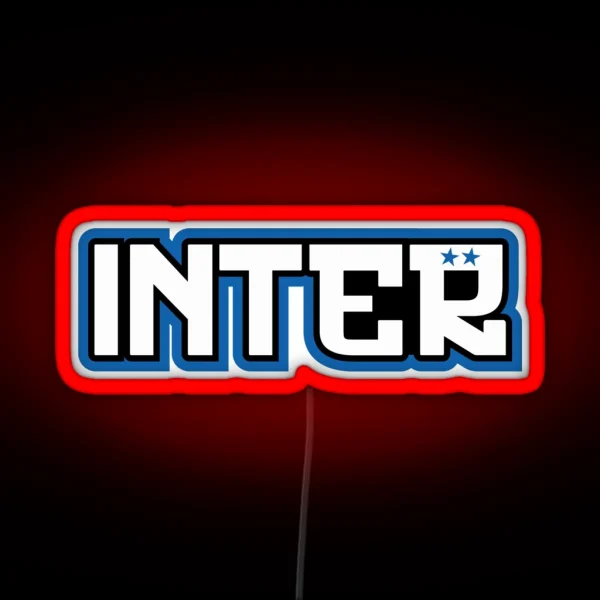 Inter RGB Neon Sign