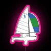 International 420 Sailboat RGB Neon Sign - Image 6