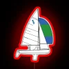 International 420 Sailboat RGB Neon Sign - Image 2