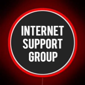 Internet Support Group RGB Neon Sign