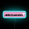 Interpretation Of The Mclaren Formula One Logo RGB Neon Sign - Image 3
