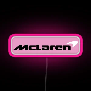 Interpretation Of The Mclaren Formula One Logo RGB Neon Sign