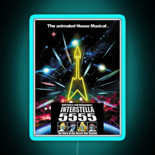 Interstella 5555 RGB Neon Sign