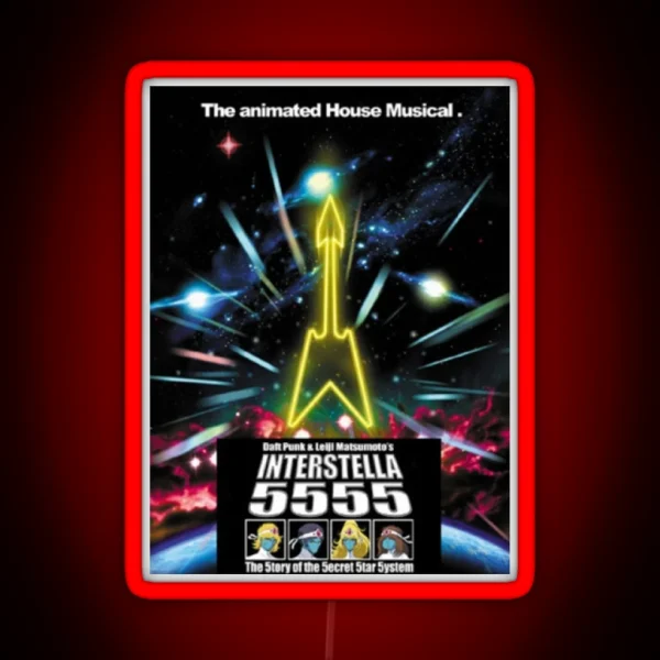 Interstella 5555 RGB Neon Sign