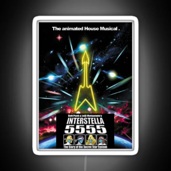 Interstella 5555 RGB Neon Sign
