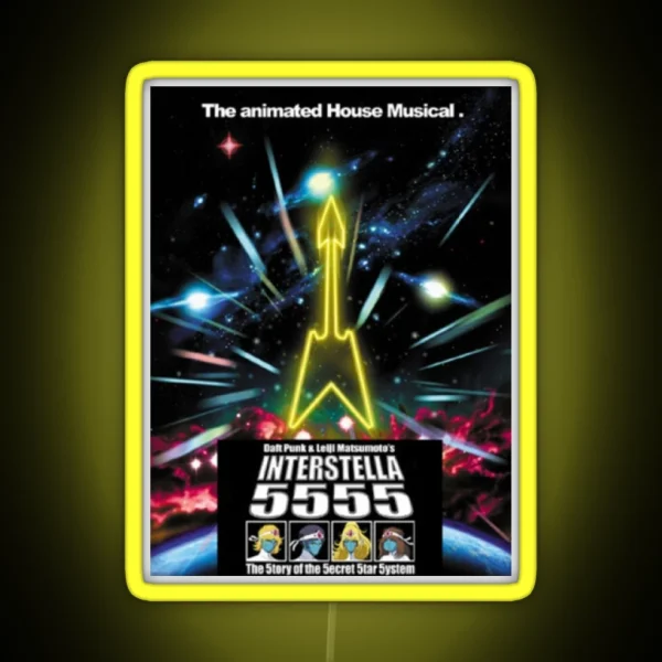 Interstella 5555 RGB Neon Sign