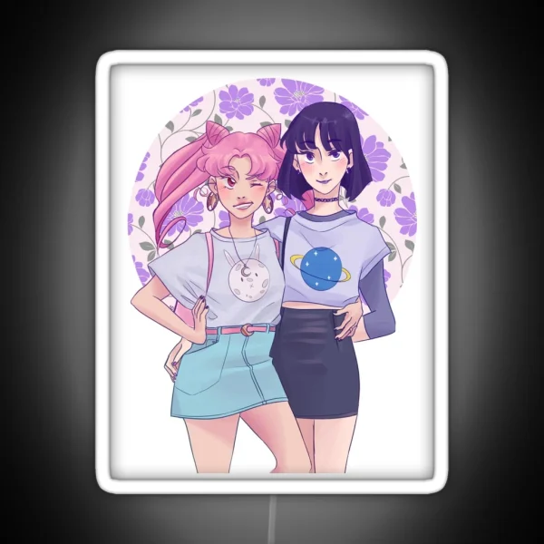 Interstellar Girlfriends RGB Neon Sign