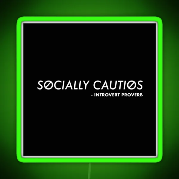Introvert RGB Neon Sign