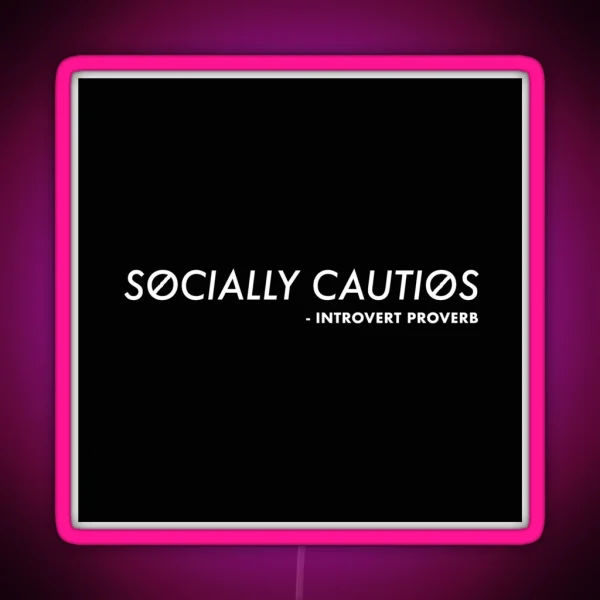 Introvert RGB Neon Sign