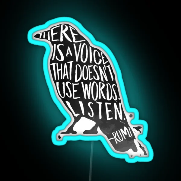 Intui Tion Solid RGB Neon Sign