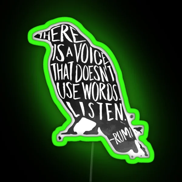 Intui Tion Solid RGB Neon Sign