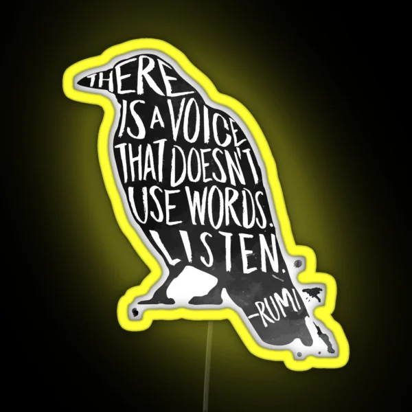 Intui Tion Solid RGB Neon Sign