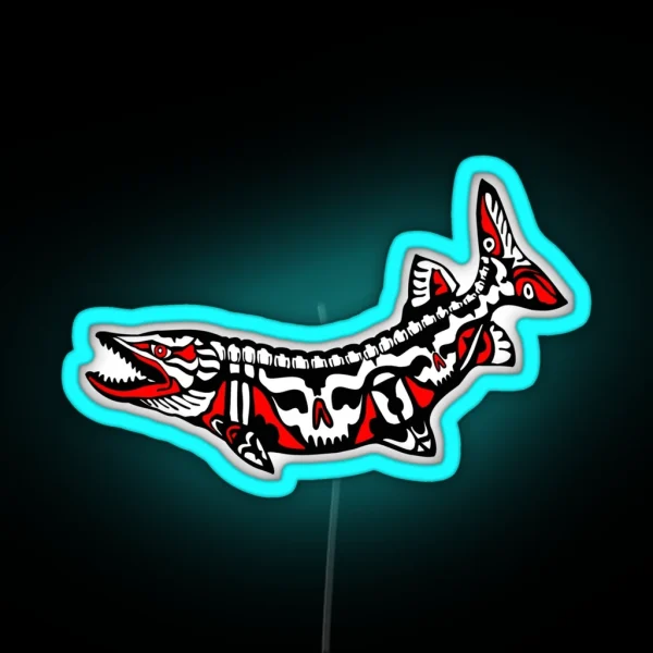 Inuit Muskie RGB Neon Sign