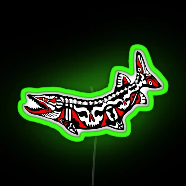 Inuit Muskie RGB Neon Sign
