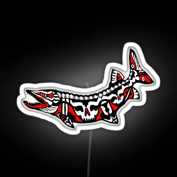 Inuit Muskie RGB Neon Sign