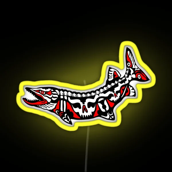 Inuit Muskie RGB Neon Sign