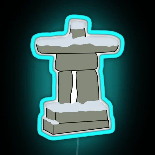 Inukshuk RGB Neon Sign