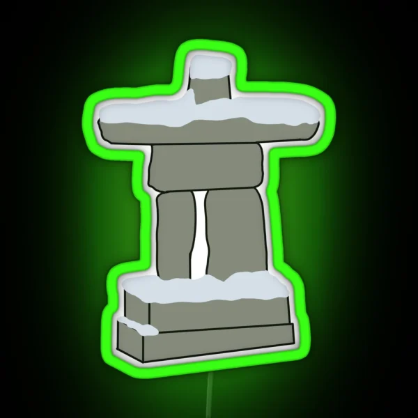 Inukshuk RGB Neon Sign