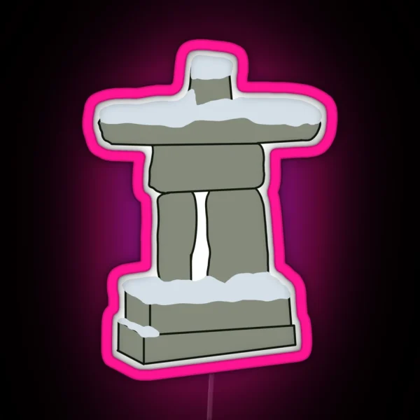 Inukshuk RGB Neon Sign