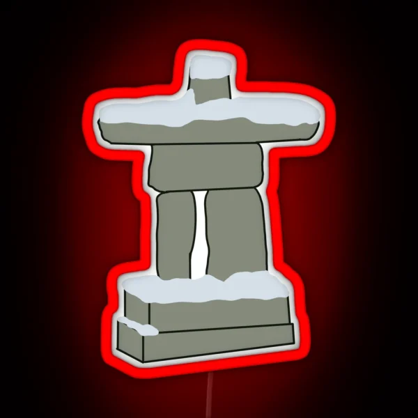 Inukshuk RGB Neon Sign