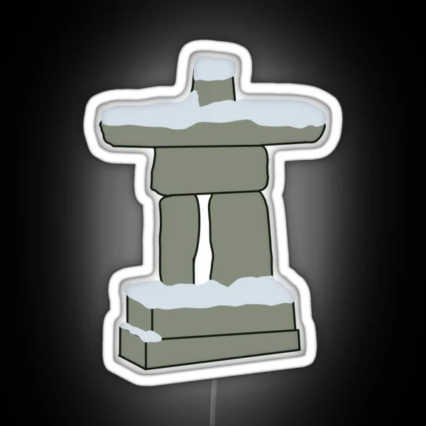 Inukshuk RGB Neon Sign