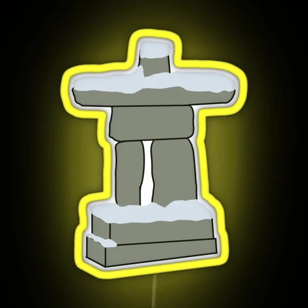 Inukshuk RGB Neon Sign