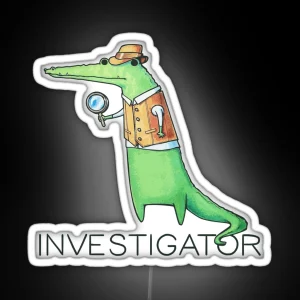 Investigator RGB Neon Sign