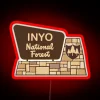 Inyo National Forest RGB Neon Sign