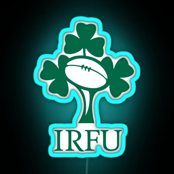 Ireland Rugby RGB Neon Sign