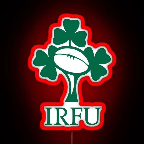 Ireland Rugby RGB Neon Sign