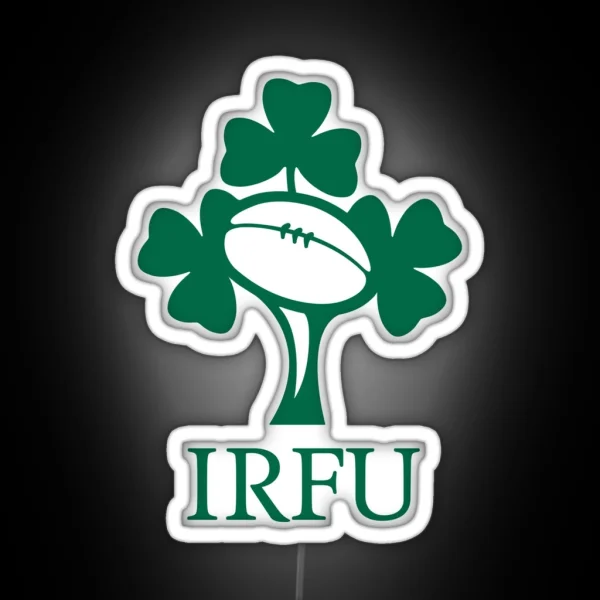 Ireland Rugby RGB Neon Sign